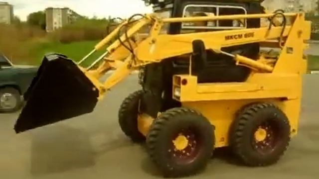Мини-погрузчик МКСМ-800 смотреть онлайн