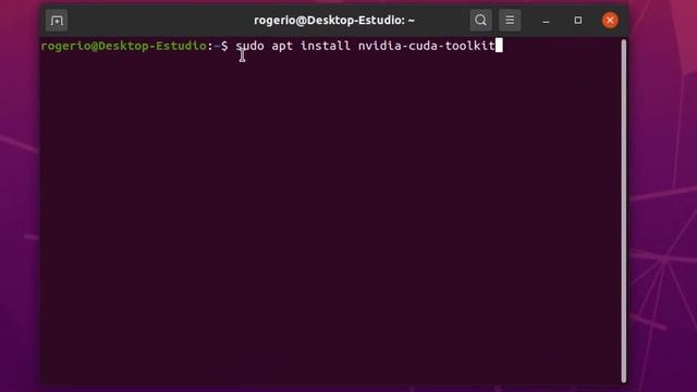 UBUNTU DRIVER CUDA A FORMA MAIS FÁCIL DE INSTALAR (NVIDIA) смотреть онлайн