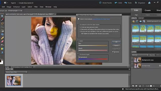 How to Use the Menus in Photoshop Elements 6-10 Part 3 смотреть онлайн