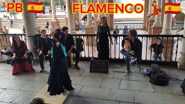 Octubre 2023 Ep186 | La Flamenco Dance Open Show | Plaza de España #sevillanas #flamenco #sevilla смотреть онлайн