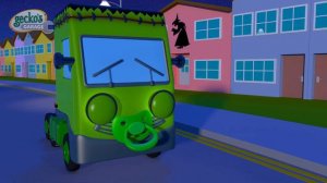 5 Green Buses + more Classic Nursery Rhymes for Kids Songs | Gecko's Garage Truck Cartoon