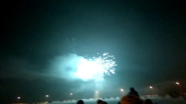 Салют в Черноголовке на Новый год 2018 смотреть онлайн