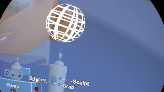 SculptrVR PS4- sculpting with the stamp tool. смотреть онлайн