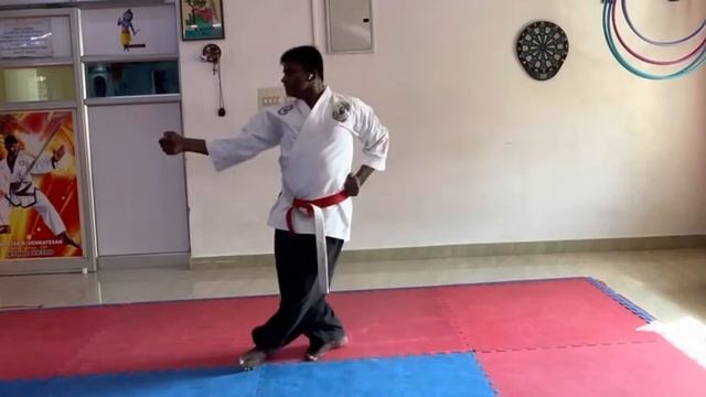 Isshinryu Karate | Dachi Kata | Count 34- 44 | Chennai