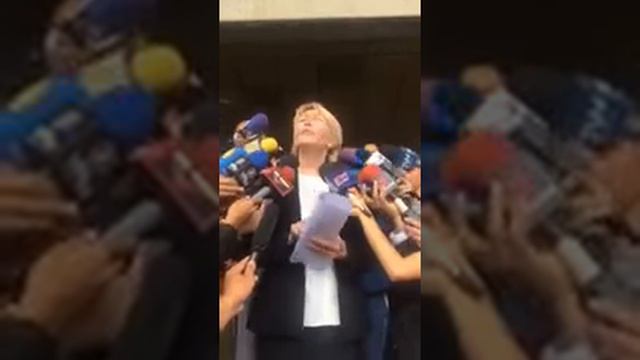 Fiscal General Luisa Ortega Díaz Solicita Antejuicio de Merito смотреть онлайн