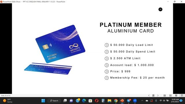 Infinity Club Cards - Preview (Time Sensitive Promo)