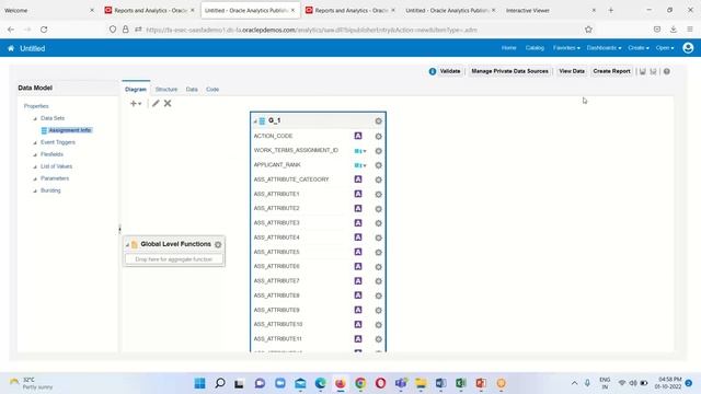Oracle BIP Creation of DataSet by SQL Query | Oracle BI Publisher DataSet | Custom Query in OTBI смотреть онлайн