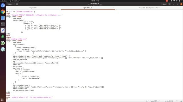 MongoDB Replication PRIMARY 2 SECONDARY смотреть онлайн