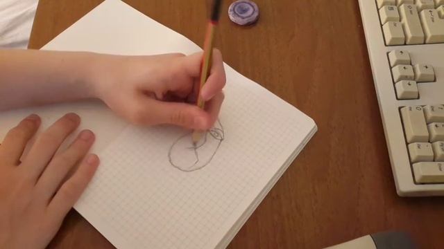 Как нарисовать розу?//Рисуем розу поэтапно карандашом ^-^ смотреть онлайн