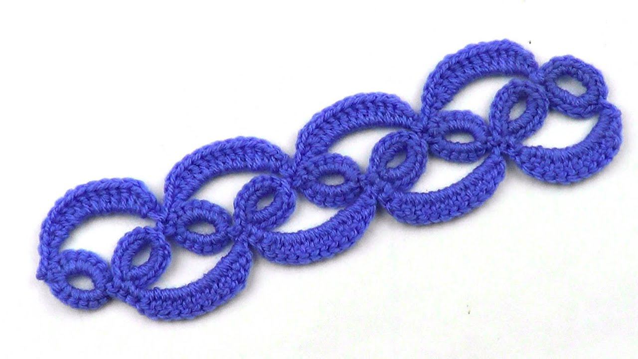 Красивая ажурная тесьма Beautiful lace braid смотреть онлайн