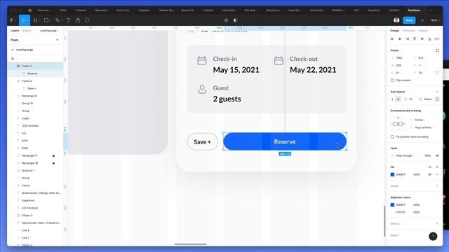 Let's Design a Website UI design in Figma смотреть онлайн