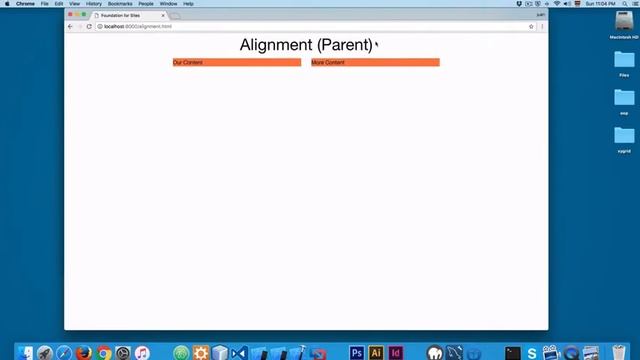 Learn Foundation for Sites, SASS & XY Grid - Align Parent Elements смотреть онлайн