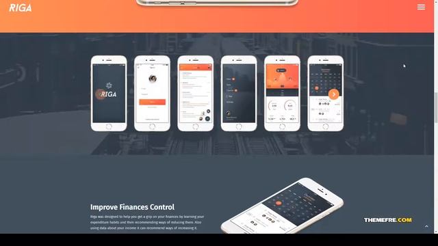 Yuki - Mobile App WordPress Landing Page Theme mobile app bootstrap 4 смотреть онлайн