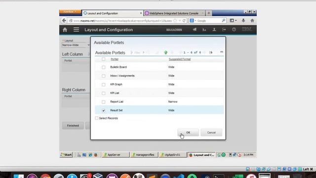 Create Result Set In IBM Maximo Asset Management 7.6 смотреть онлайн