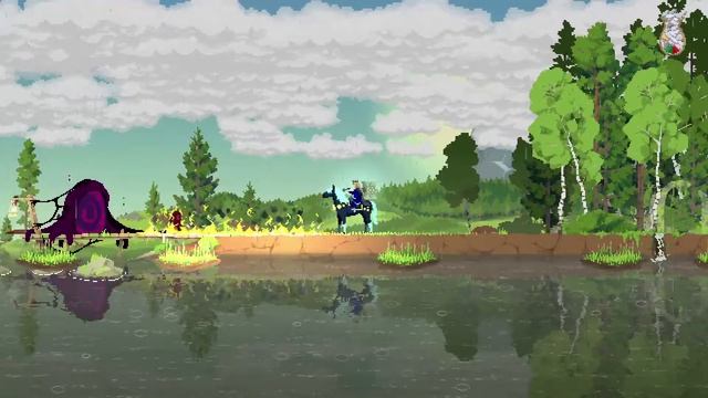 Kingdom Two Crowns: DLC Norse Lands | Кровавая луна и Портал. смотреть онлайн