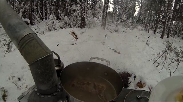 Spruce Grouse Soup - Bush Style