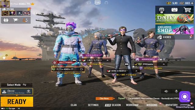 Season 19 Royal pass Give away || chill wali stream || Asad gamingYT || смотреть онлайн