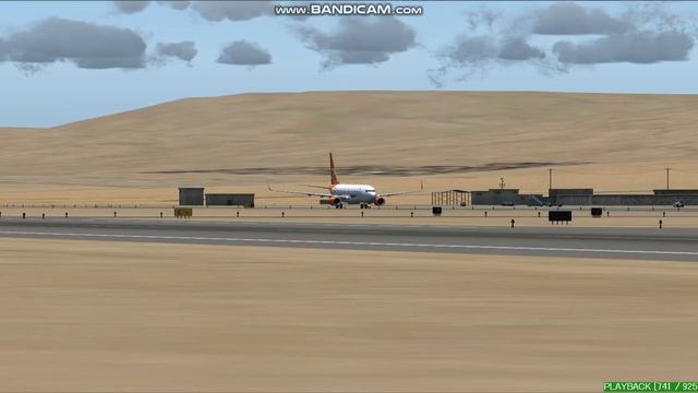 SkyUp Airlines B737-800 Sharm el Sheikh International Airport HESH Landing FS9 смотреть онлайн