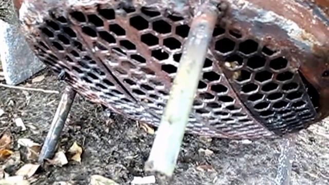 Печь из дисков от авто.Походная. смотреть онлайн