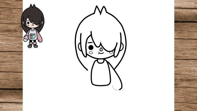 HOW TO DRAW Nari from Toca Life Stories | Toca Boca @amandadrawings смотреть онлайн