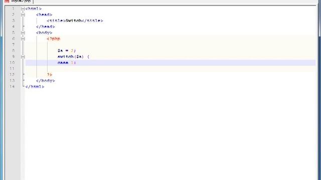 PHP-MYSQL - 05 Kontrol Yapıları & Mantıksal İfadeler: 03 Switch смотреть онлайн