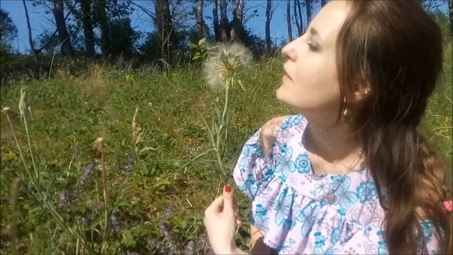 Летняя прогулка - воздушный змей - природа