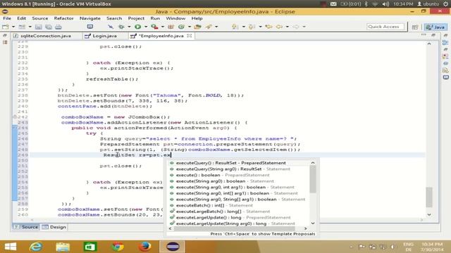 Java Eclipse GUI Tutorial 15 # Show Values in JTextField if select JComboBox смотреть онлайн