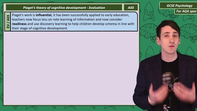 Piaget's stage theory - Development, GCSE Psychology [AQA] смотреть онлайн