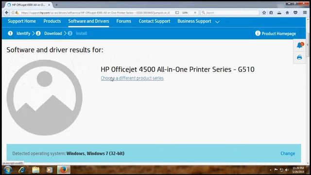 HP Officejet 4500 Printer Driver, Download смотреть онлайн