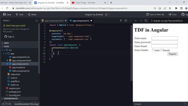 Angular Full Course | Angular 14 l | How to use stackblitz for angular | stackblitz angular tutoria смотреть онлайн