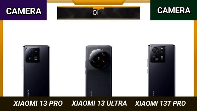 Xiaomi 13T Pro Vs Xiaomi 13 Ultra Vs Xiaomi 13 Pro