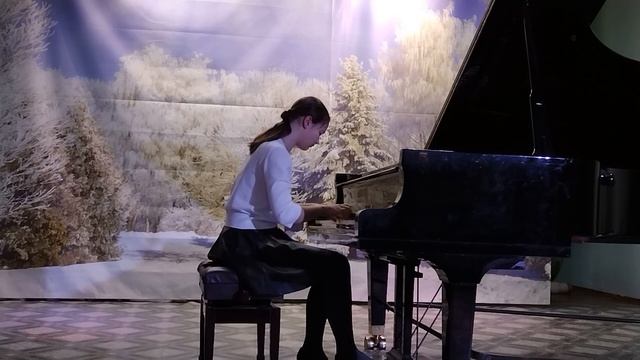 Бах ХТК, Моцарт Соната соль мажор, Лешгорн Этюд соч. 136, №21 смотреть онлайн