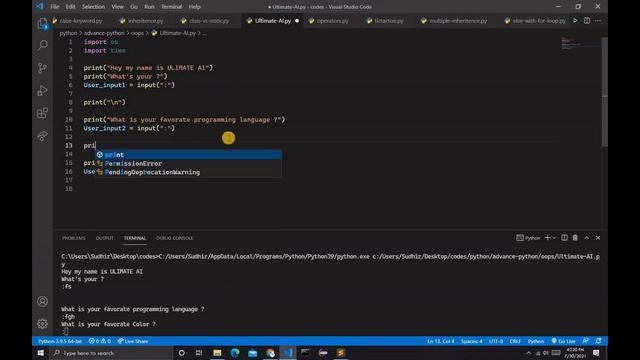 Mini Project ( # 2 ) || Python end to end course #68 смотреть онлайн