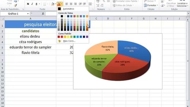 Excel 2010 aula 4 de 8 - gráficos por William Azarado смотреть онлайн