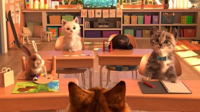Little Kitten Preschool Adventure Educational Games - Play Fun Cute Kitten Pet Care Games for iOS смотреть онлайн