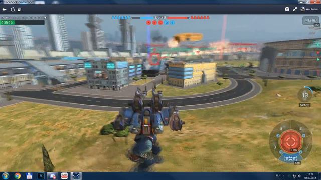 War Robots Взводный бой: ARMS vs IDA (платформа Gameroom) смотреть онлайн