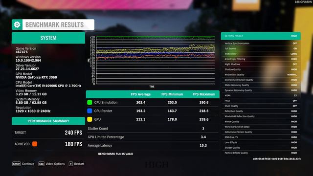 Forza Horizon 4: RTX 3060 | 1080p | Max Extreme, Ultra, High, Medium & Low Settings | FPS Benchmark смотреть онлайн