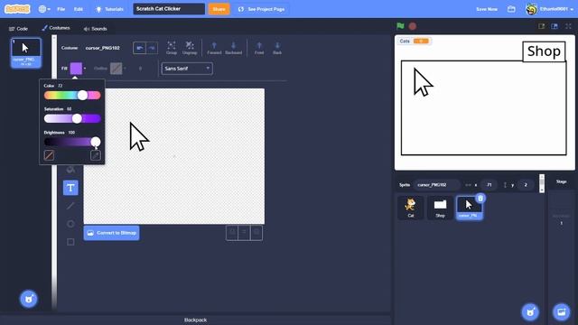 How to make a Clicker Game in Scratch + Shop in 8 minutes! (Easy!) смотреть онлайн