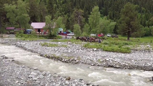Архыз. Софийские водопады. Канатная дорога. Лик Христа смотреть онлайн