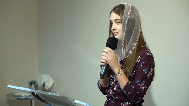 Своим умом привыкли мы решать | христианский стих | Виноград Анна смотреть онлайн