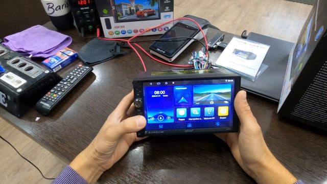 2 DIN Eplutus CA734 на базе Android 10.0, 50Wx4, ОП 2ГБ+32ГБ, Wi-Fi, BT 5.0, 7", 1024х600 смотреть онлайн