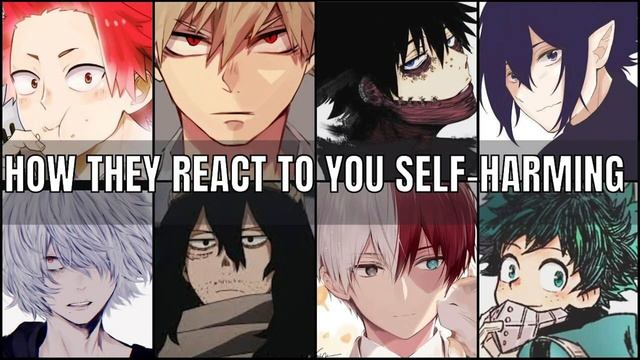 How They React To You Cutting | Bnha X Listener | MHA ASMR