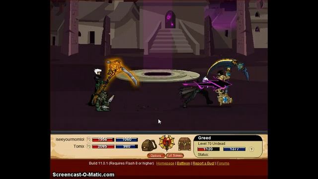 Dragonfable killing Greed /w Tomix смотреть онлайн