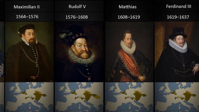 Timeline Of The Rulers Of Austria