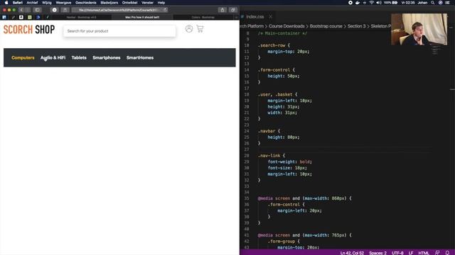 Devscorch Bootstrap Course 18 Navigation and Breadcrumb смотреть онлайн