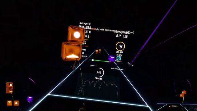 [4k] Scare Me (feat. Karra) | LUM!X, KSHMR & Gabry Ponte | Expert | FC | 96.13% | Beat Saber смотреть онлайн