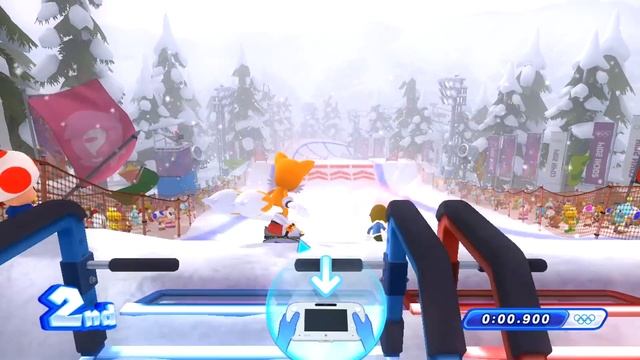 Mario & Sonic at the Sochi 2014 Olympic Winter Games - Playthrough [Part 1 - Leg. Showdown - Area 1 смотреть онлайн