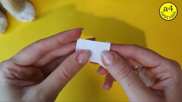 ОРИГАМИ Как сделать зубы вампира зубы из бумаги Teeth of paper смотреть онлайн