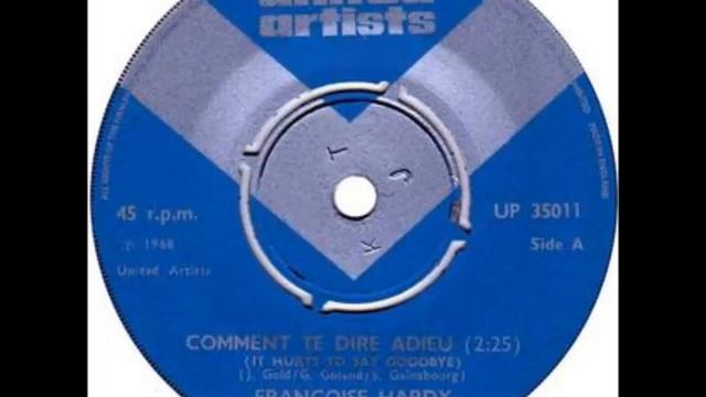 COMMENT TE DIRE ADIEU *** FRANCOISE HARDY *** version instrumentale par JcP смотреть онлайн