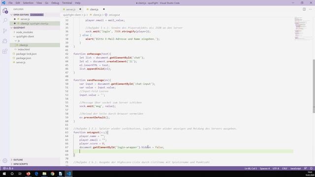 JS OOP mit Node.js - Lektion3: Objekte versenden mit JSON смотреть онлайн